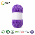 Eco-amigável anti-pilling super macio quente grosso anel de alta tenacidade girado 100% poliéster veludo chenille fio slub